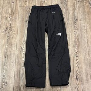 The North Face Black Rain Pants, Youth size M 10/12